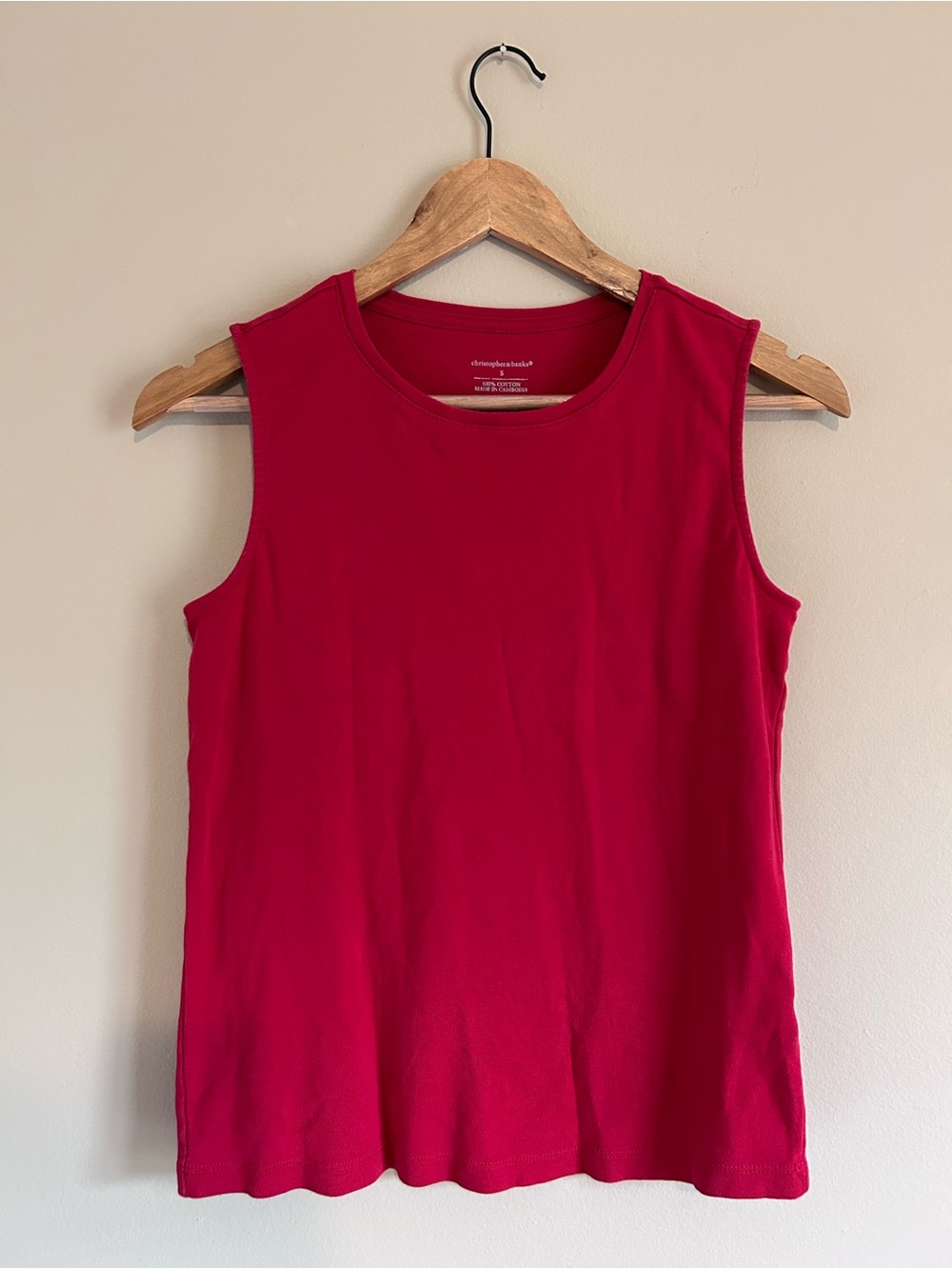 Classic Red Tank Top